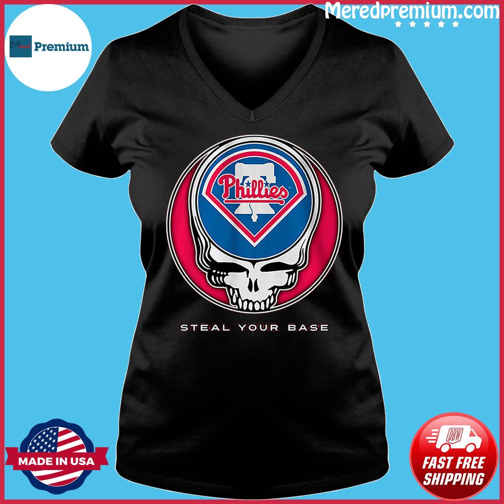 Philadelphia Phillies Grateful Dead Baseball Shirt - High-Quality Printed  Brand