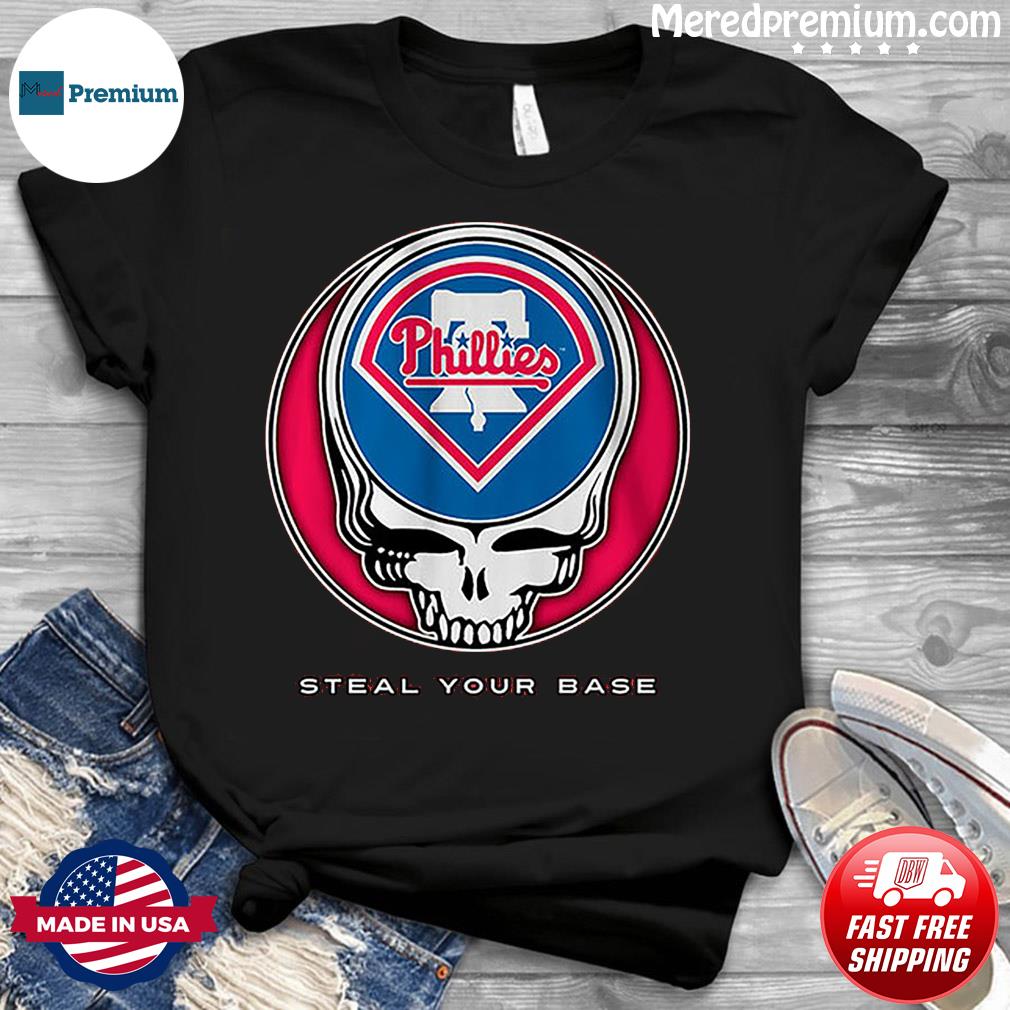 New York Yankees Grateful Dead Steal Your Base Shirt - Bring Your