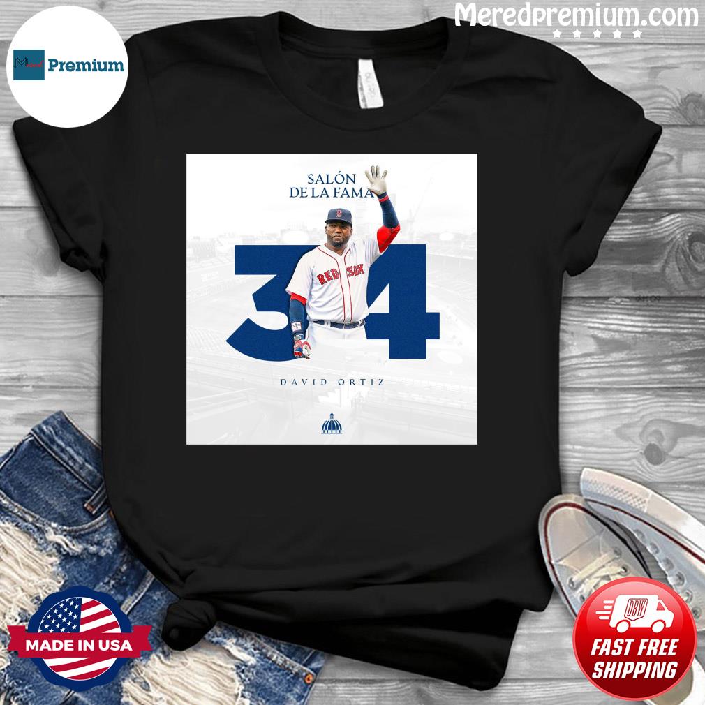 David Ortiz Boston Red Sox Big Papi Hall of Fame signature shirt, hoodie,  sweater, long sleeve and tank top