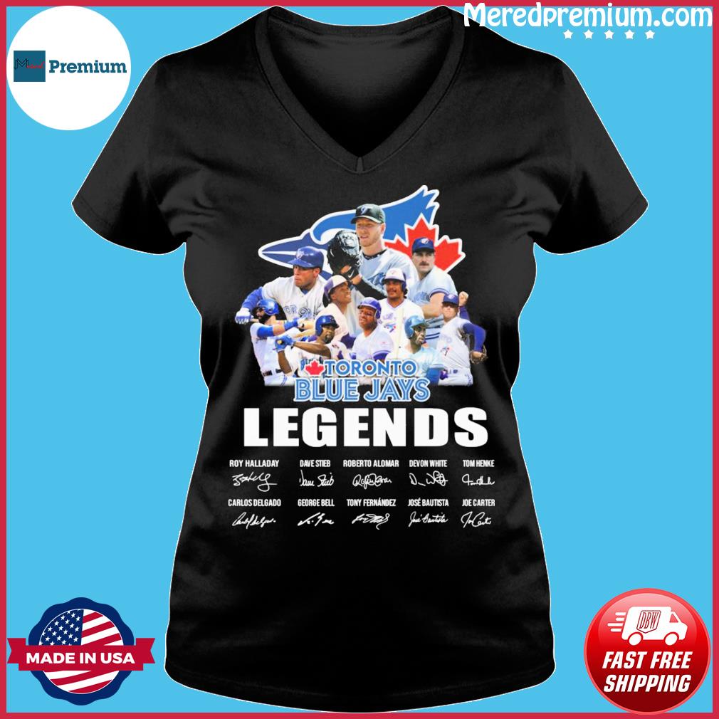 Toronto Blue Jays 30th anniversary signatures shirt, hoodie, sweater, long  sleeve and tank top