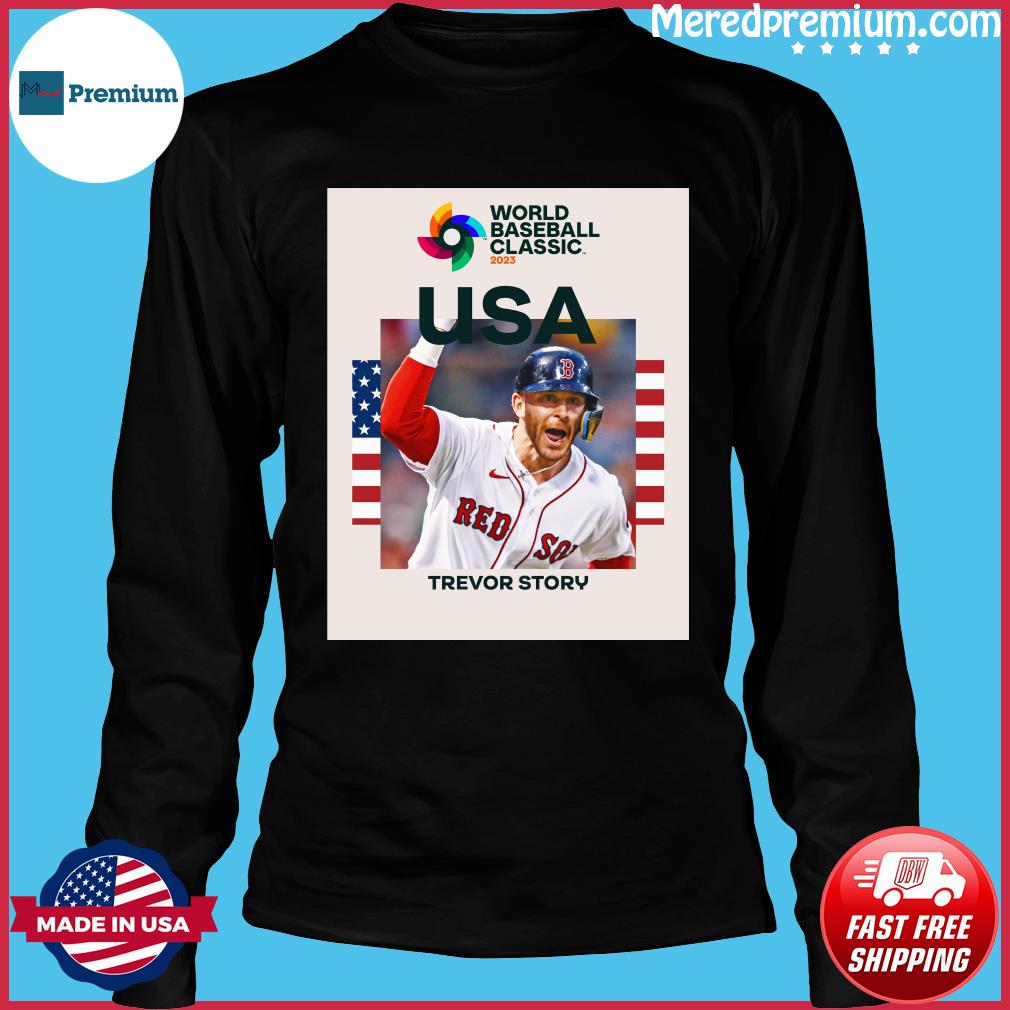 USA Baseball Trevor Story World Baseball Classic 2023 Unisex T-Shirt -  REVER LAVIE