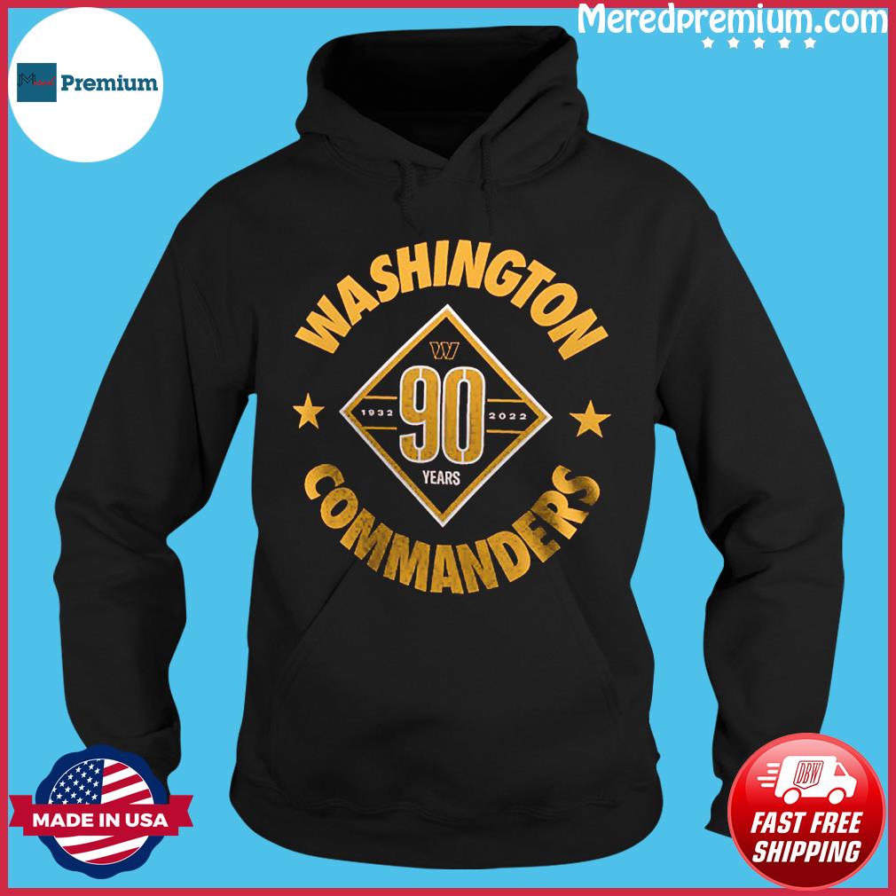 Washington Commanders 90th anniversary 1932 2022 thank you for the