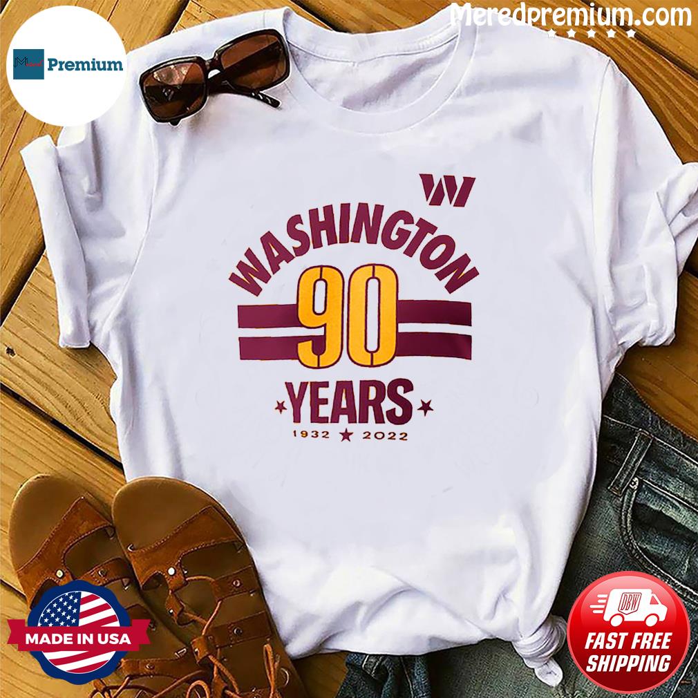 Washington Commanders 90th Anniversary Legend T-Shirt, hoodie, sweater,  long sleeve and tank top