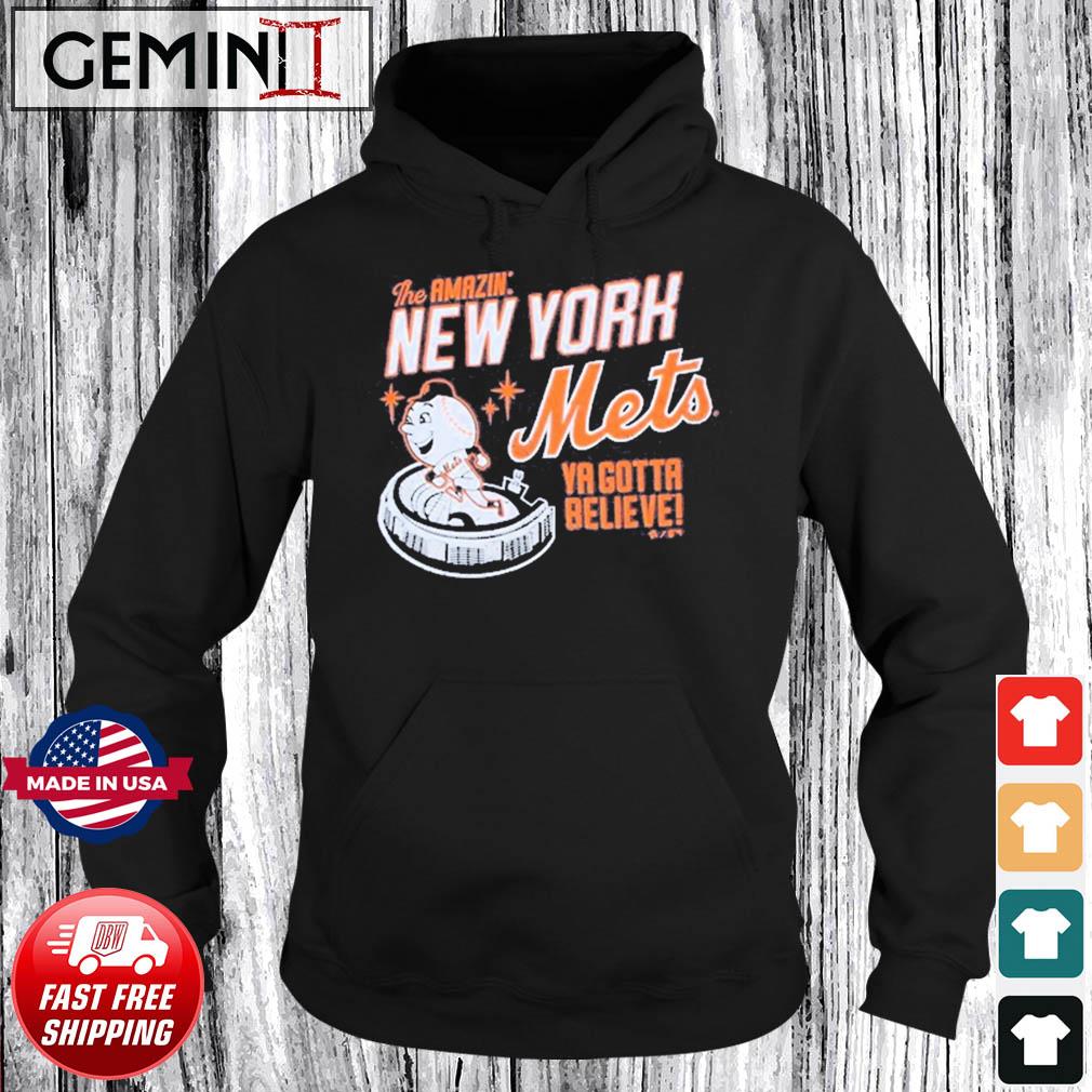 Amazin Mets Shirt Mets Shirt New York Mets Blue and Orange 