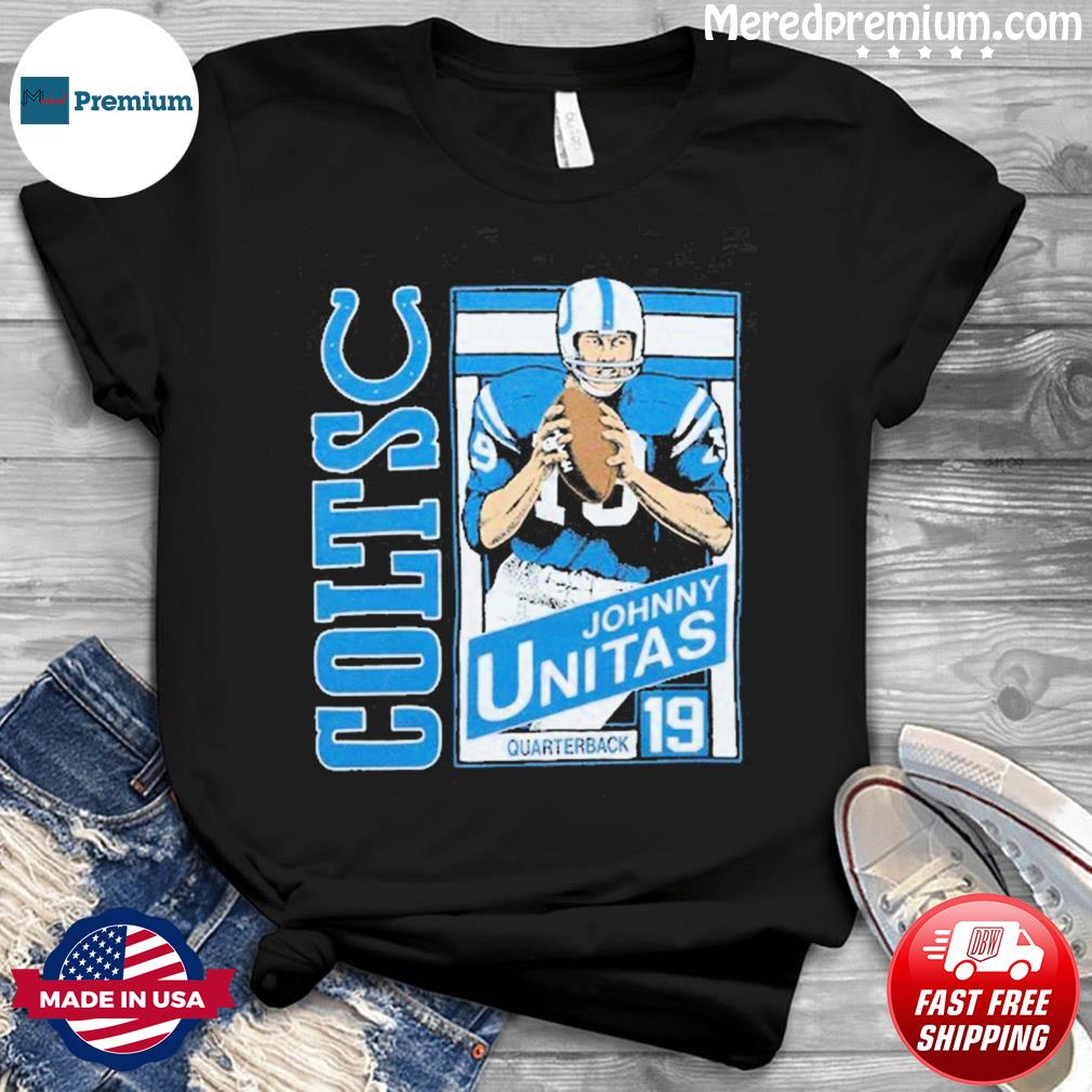 Indianapolis Colts Johnny Unitas Spotlight Shirt, hoodie, sweater, long  sleeve and tank top