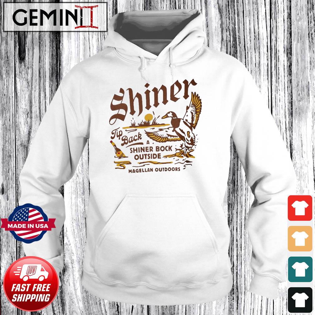 Shiner Tip Back A Shiner Bock Outside Magellan Outdoors shirt, hoodie,  sweater, long sleeve and tank top