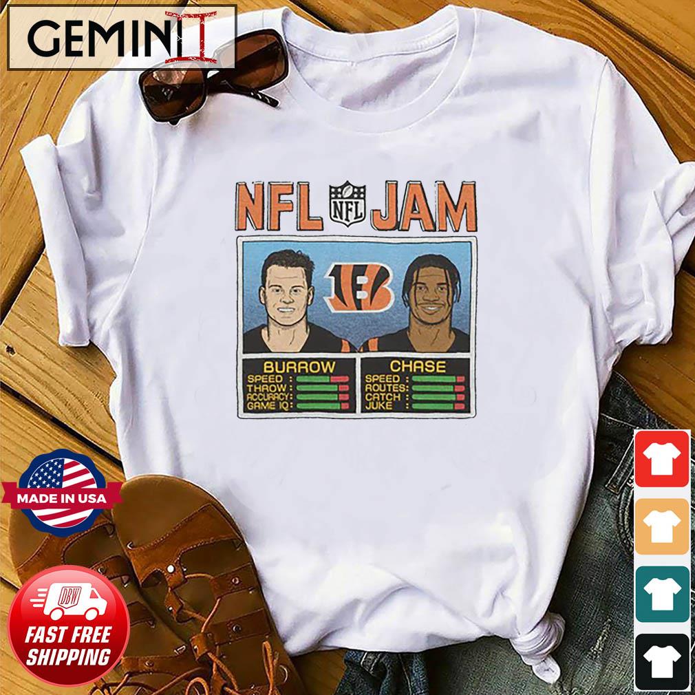 NFL Jam Cincinnati Bengals Ja'Marr Chase & Joe Burrow Shirt, hoodie,  sweater, long sleeve and tank top