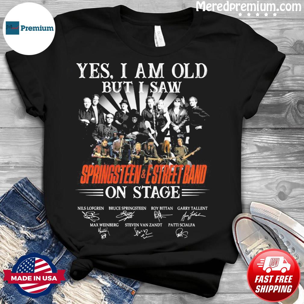 Yes I Am Old But I Saw Pearl Jam On Stage Signatures Shirt, hoodie, tank  top, sweater and long sleeve t-shirt