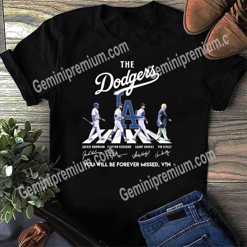 RIP Vin Scully The Dodgers Abbey Road Best T-Shirt