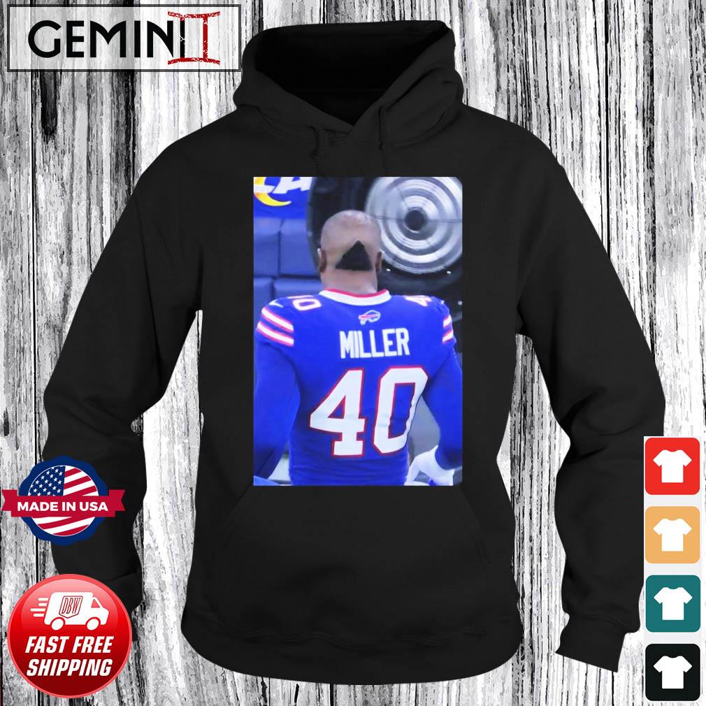 Official Bills von miller sporting a new haircut shirt, hoodie, sweater,  long sleeve and tank top