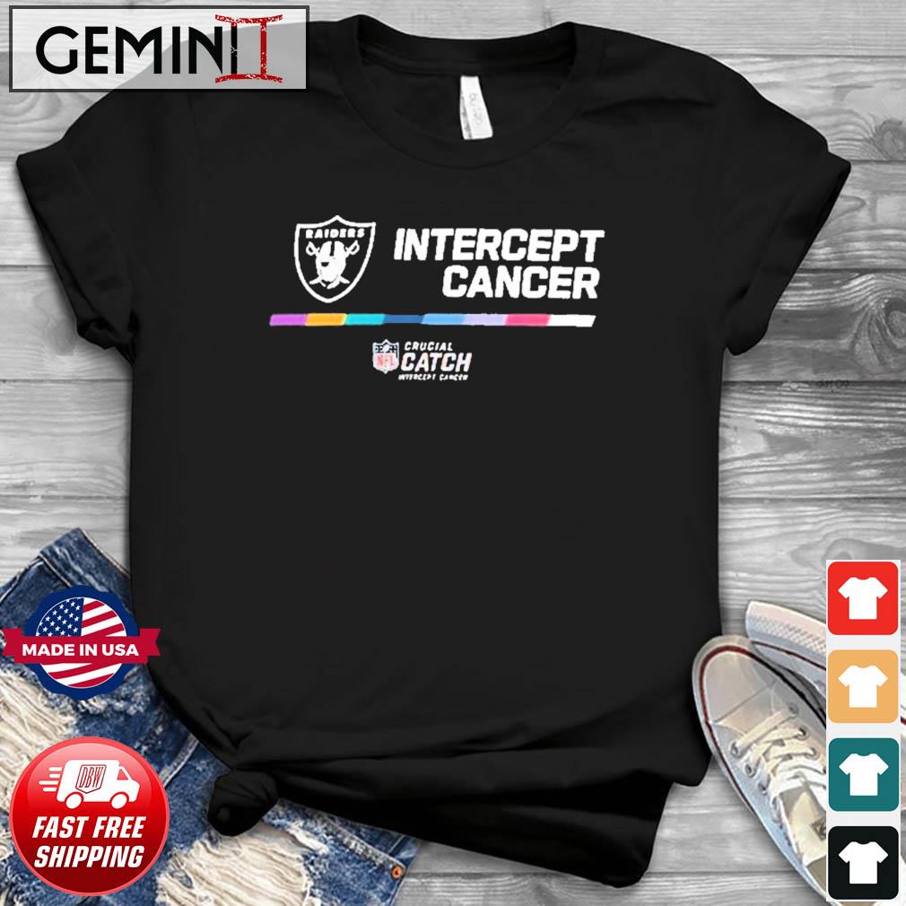 Crucial Catch Intercept Cancer Las Vegas Raiders 2023 shirt