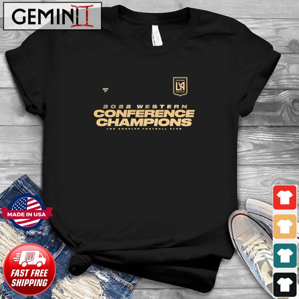 2022 Western Conference Champions Los Angeles Football Club Shirt