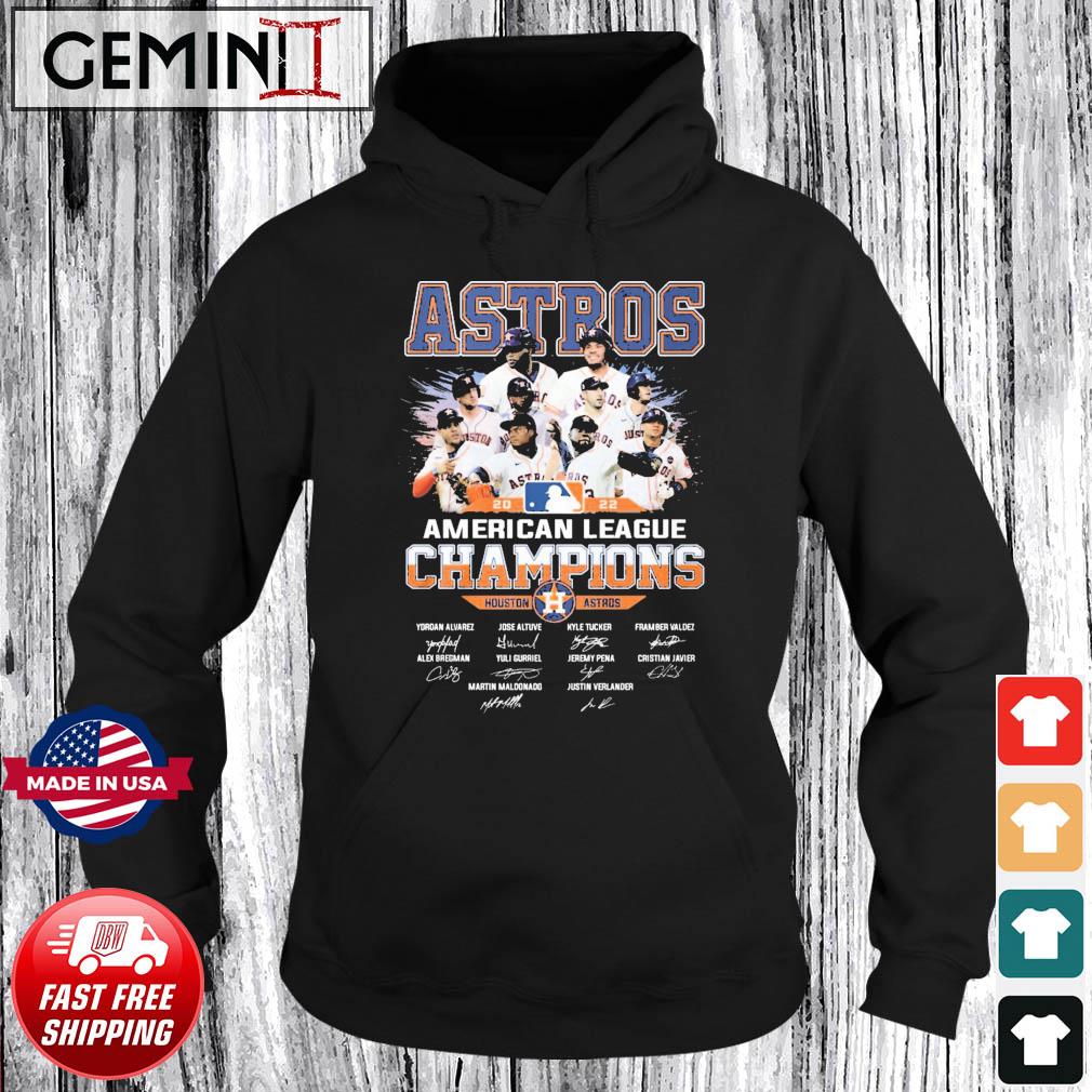 Houston Astros Baseball American League Champions 2022 shirt, hoodie,  sweater, long sleeve and tank top