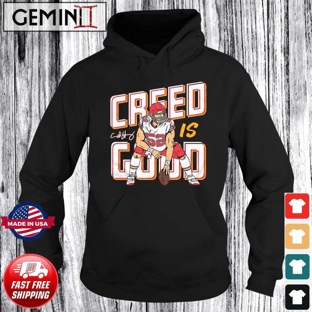 Kansas City Chiefs Creed Humphrey is Good Signature shirt, hoodie, sweater,  long sleeve and tank top