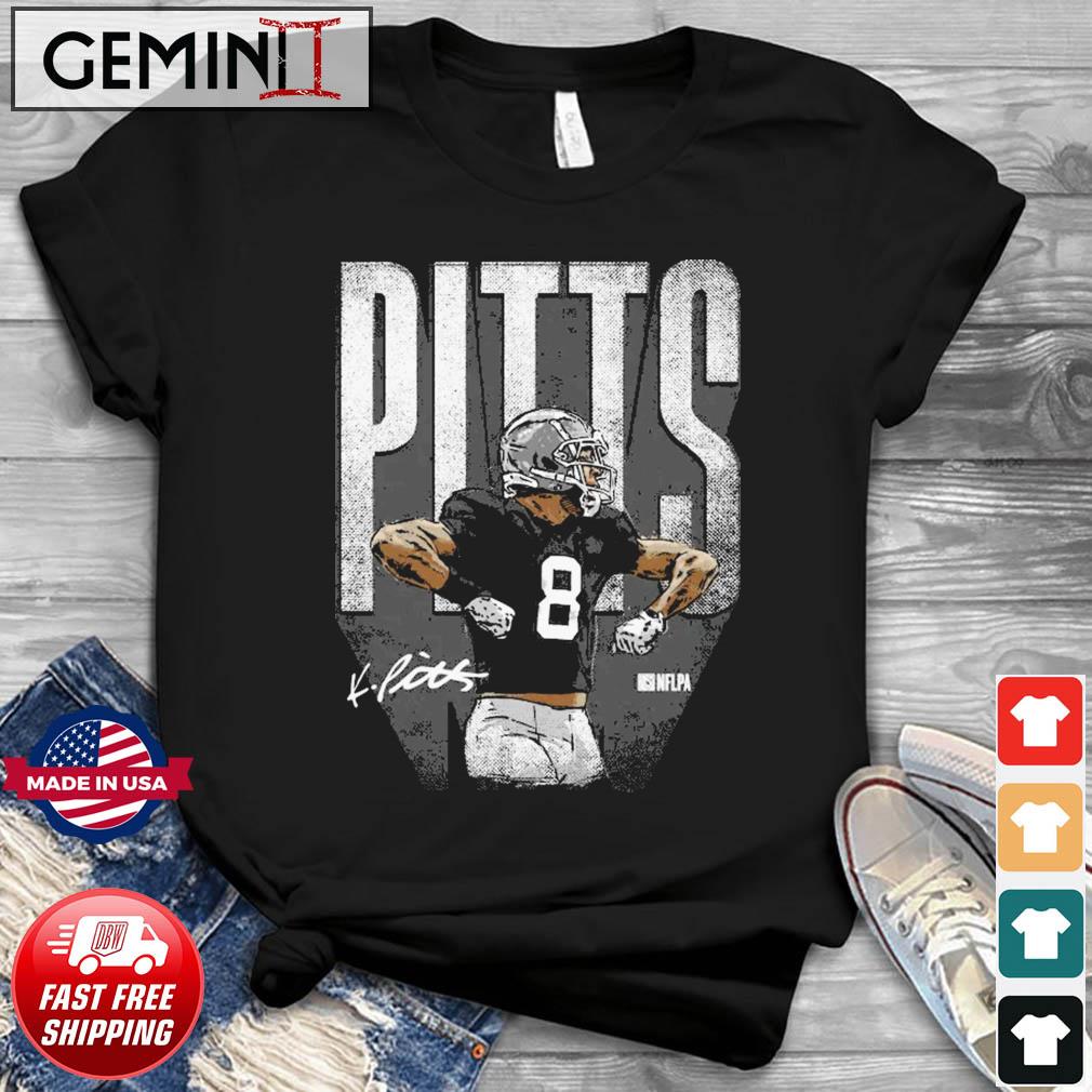 Kyle Pitts Atlanta Falcons Dirty Bold Bird football signature shirt