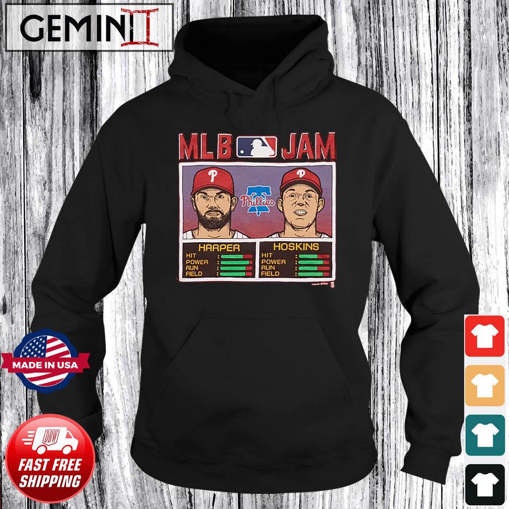 MLB Jam Philadelphia Phillies Bryce Harper & Rhys Hoskins Shirt - Limotees