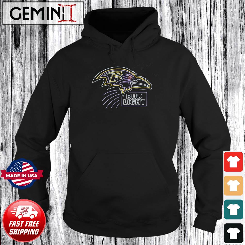 Bud Light Baltimore Ravens Team Hoodie S