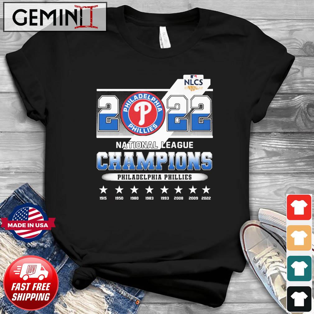 National League Champions T-Shirt Philadelphia Phillies