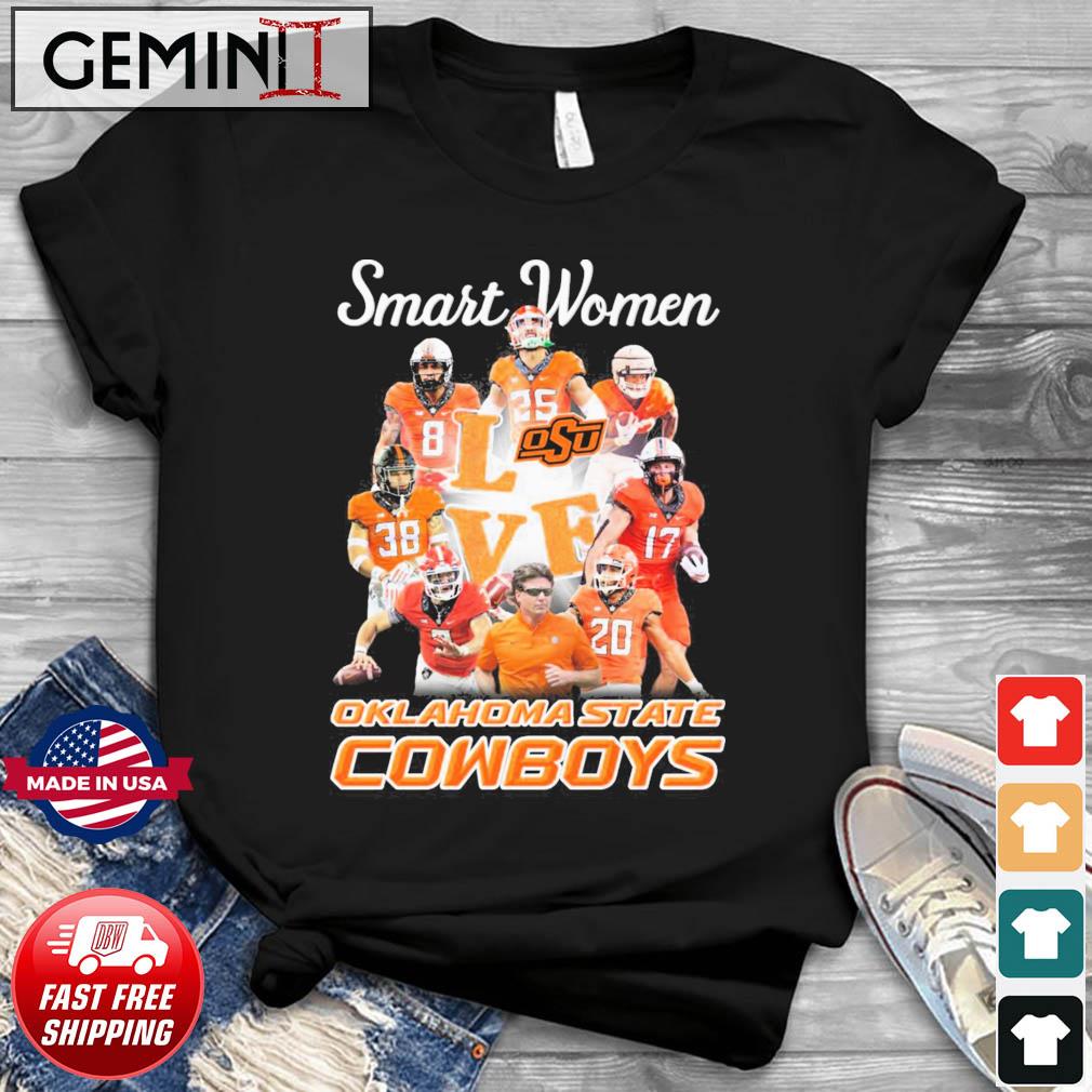 Official Real Women Love Oklahoma State Cowboys Football Shirt