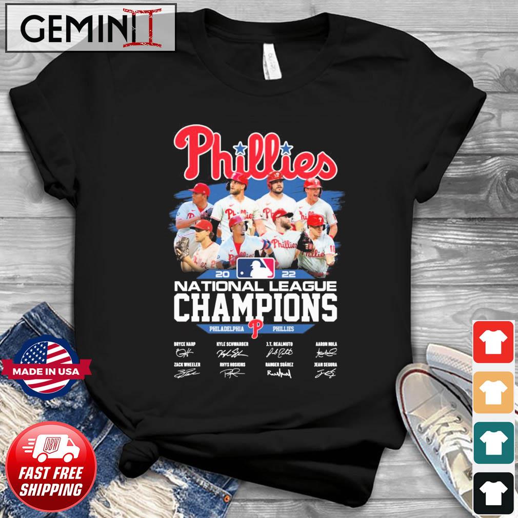 Phillies 2022 National League Champions Philadelphia Phillies