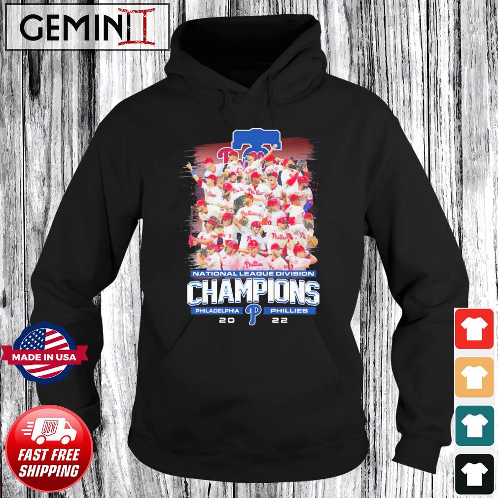 Philadelphia Phillies 2022 National League Division Champions Shirt,  hoodie, sweater, long sleeve and tank top