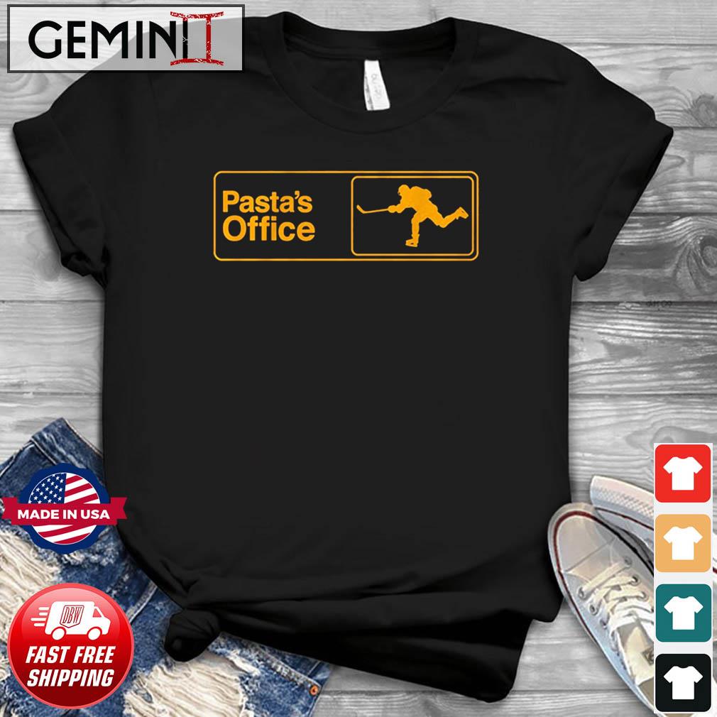 Pittsburgh Penguins David Pastrnak Pasta's Office Shirt