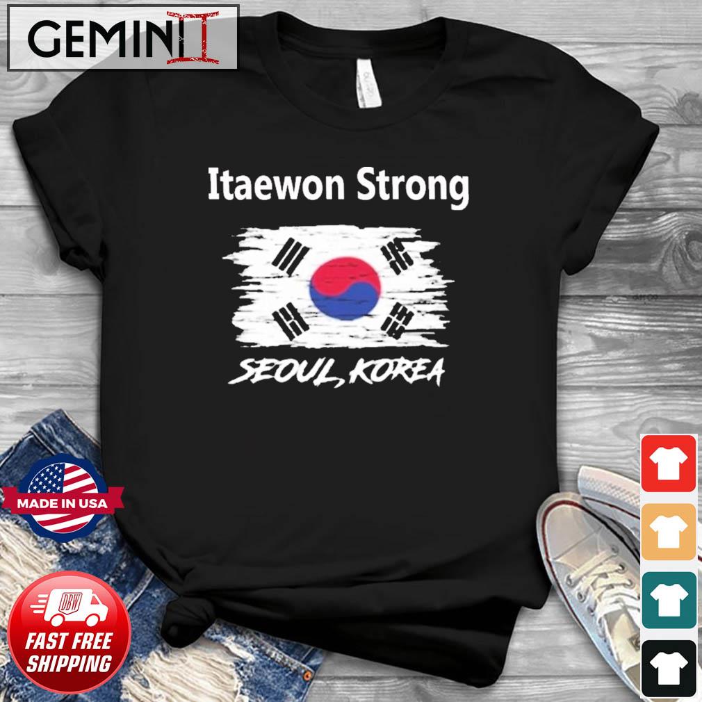 Pray For Korea Itaewon Strong Horror Halloween 2022 shirt