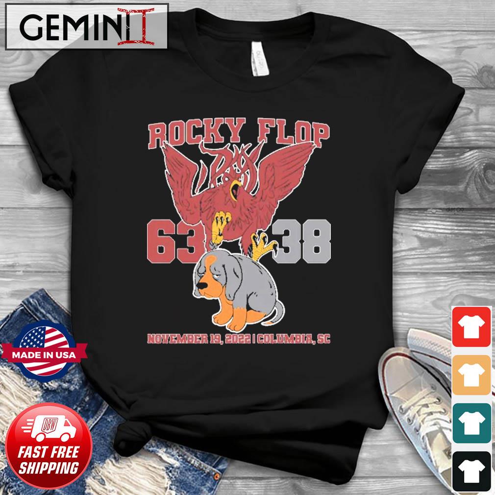 ROCKY FLOP South carolina 63-38 Tennessee Shirt