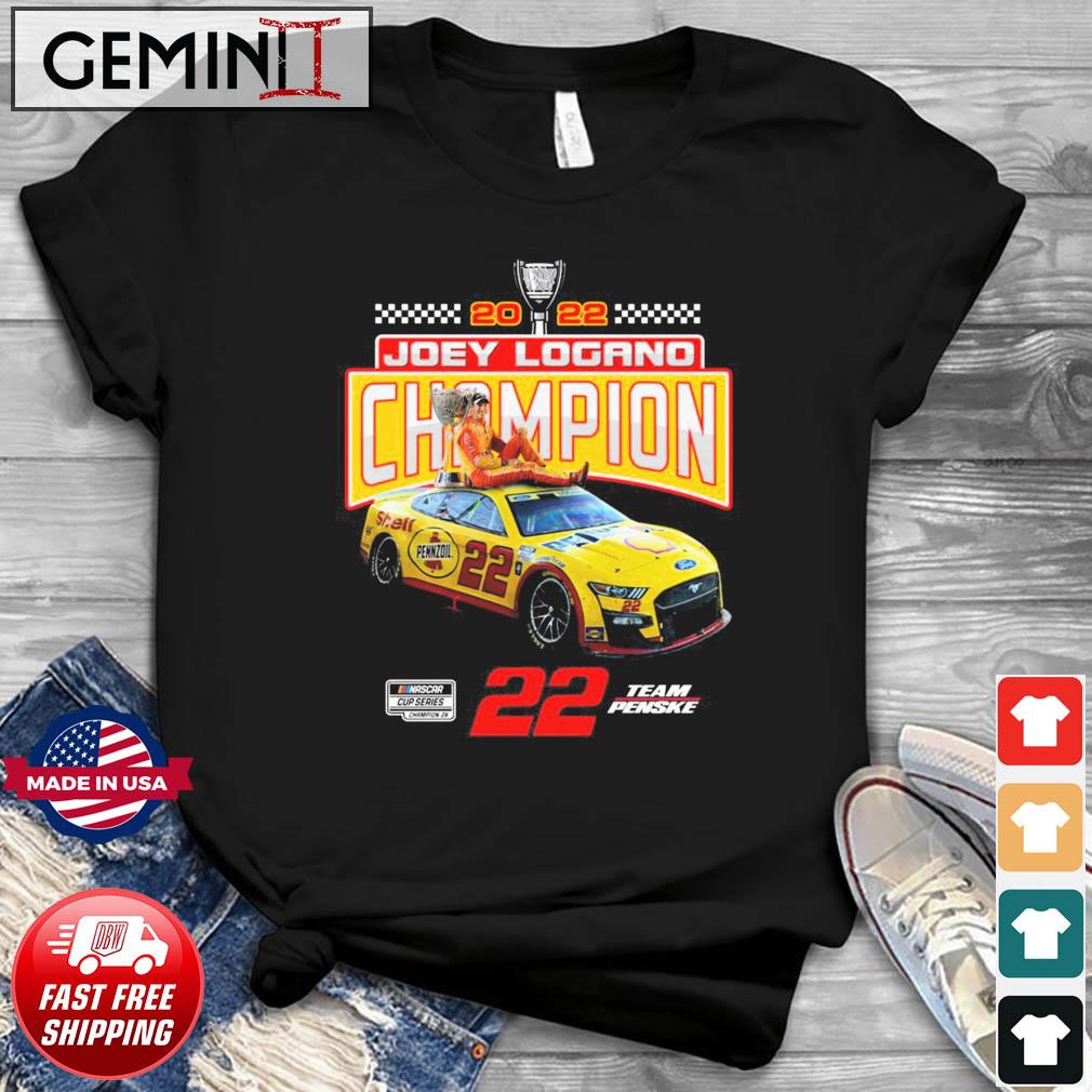 2022 Joey Logano Champions 22 Team Penske Shirt