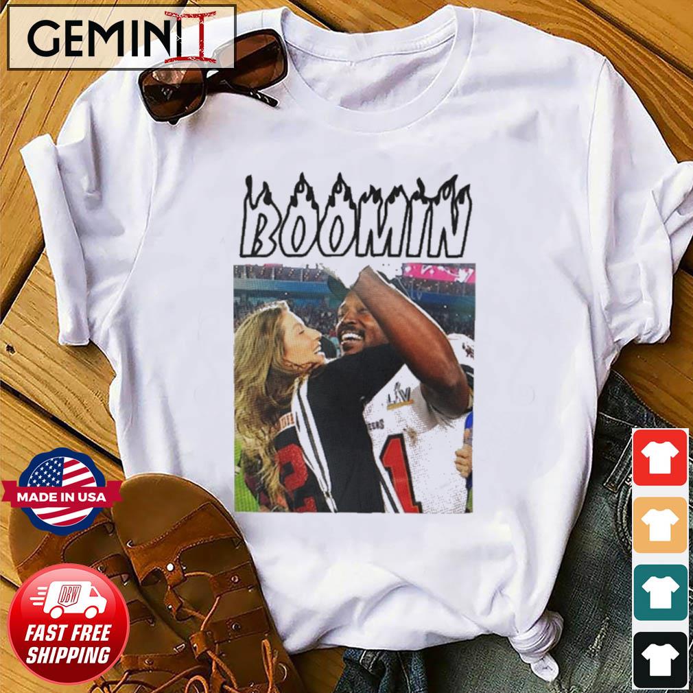 Holeshirts Funny Booming Antonio Brown Gisele T Shirt