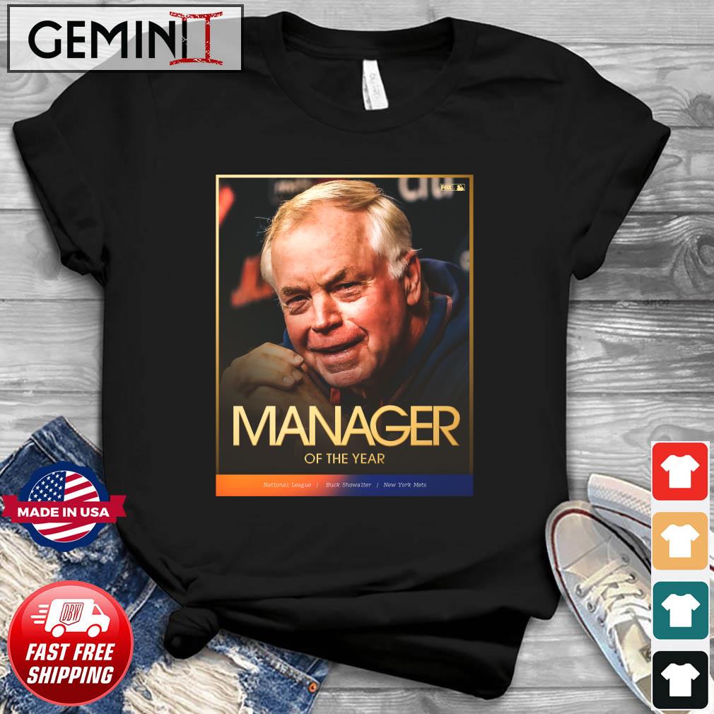Buck Showalter 2022 NL Manager of the Year shirt
