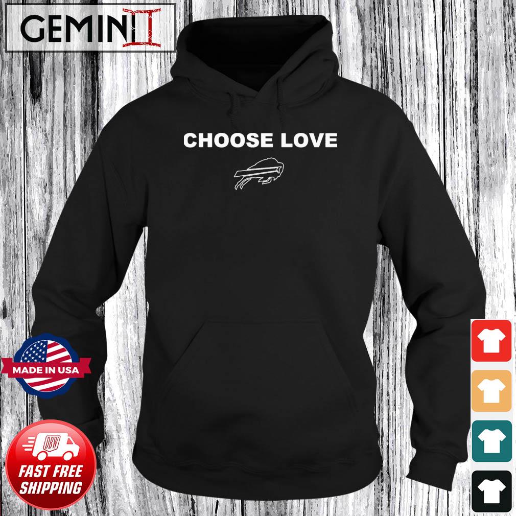 Choose Love Buffalo Bills Sign Language Shirt, hoodie, sweater