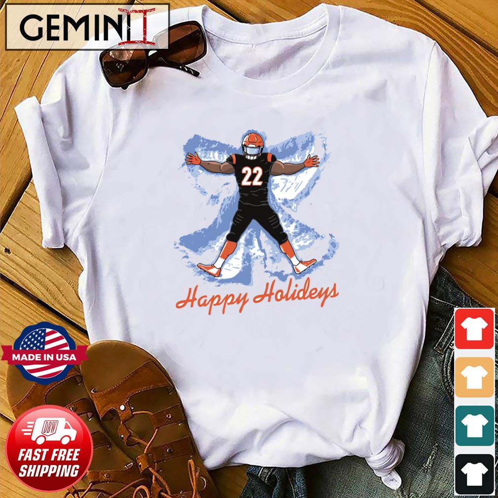 Cincinnati Bengals Williams Jackson Happy Holideys Christmas Shirt