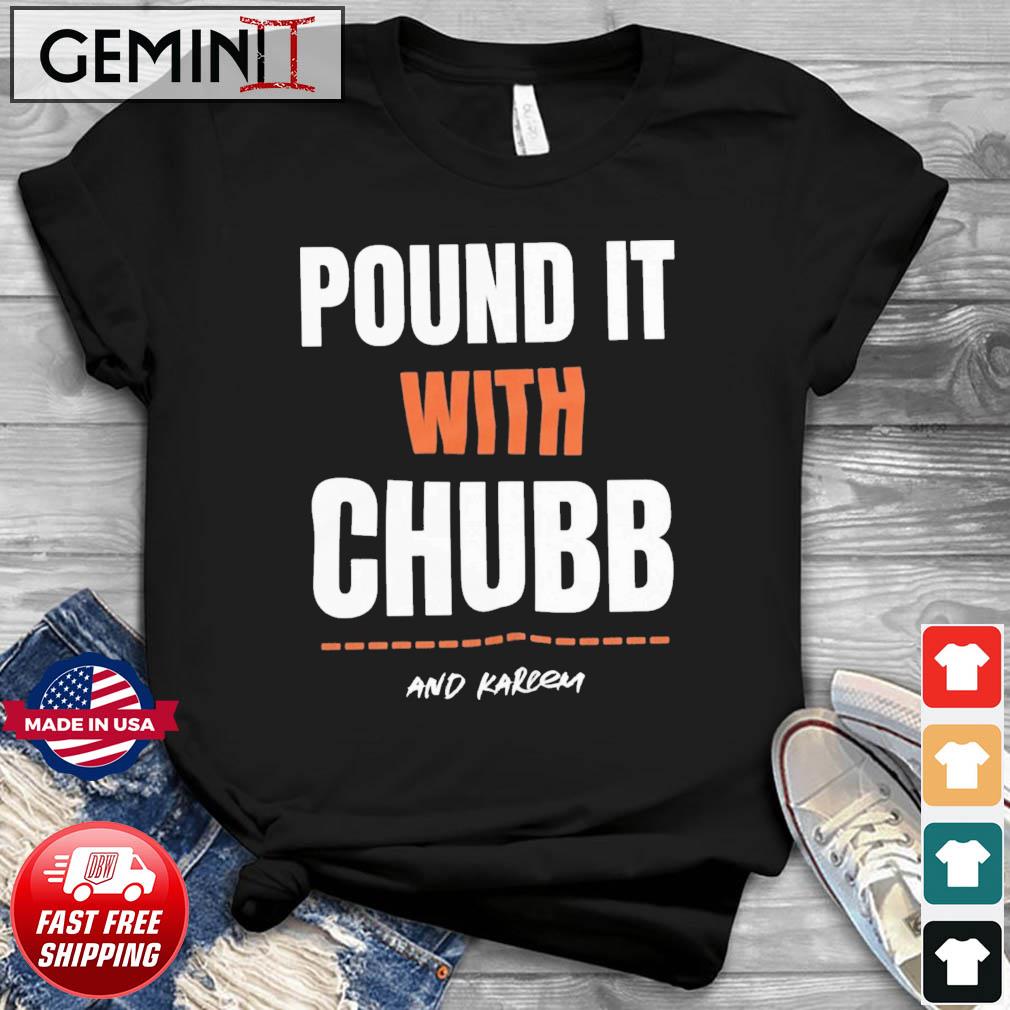 Cleveland Browns Pound It With Chubb And Kareem Shirt