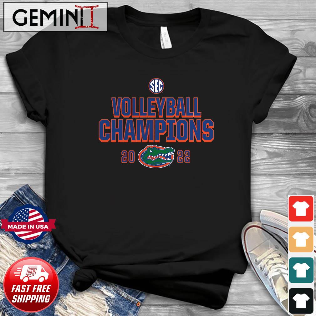 Florida Gators 2022 SEC Volleyball Regular Season Champions T-Shirt