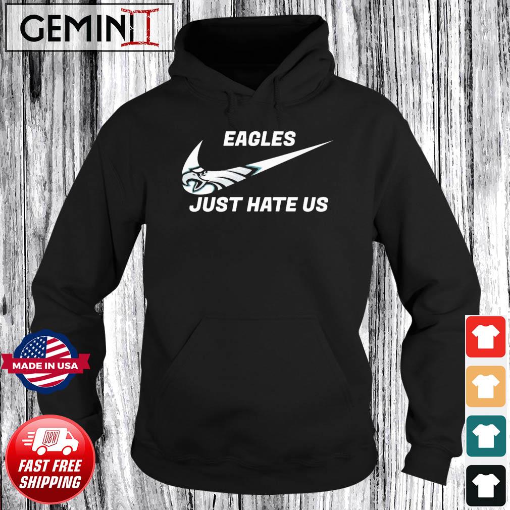 Philadelphia eagles just hate us signatures 2023 T-shirt, hoodie, sweater,  long sleeve and tank top