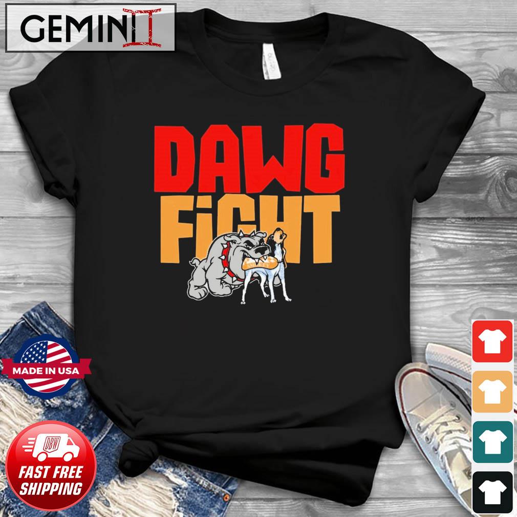Georgia Bulldogs Dawg Fight Tennessee Volunteers Shirt