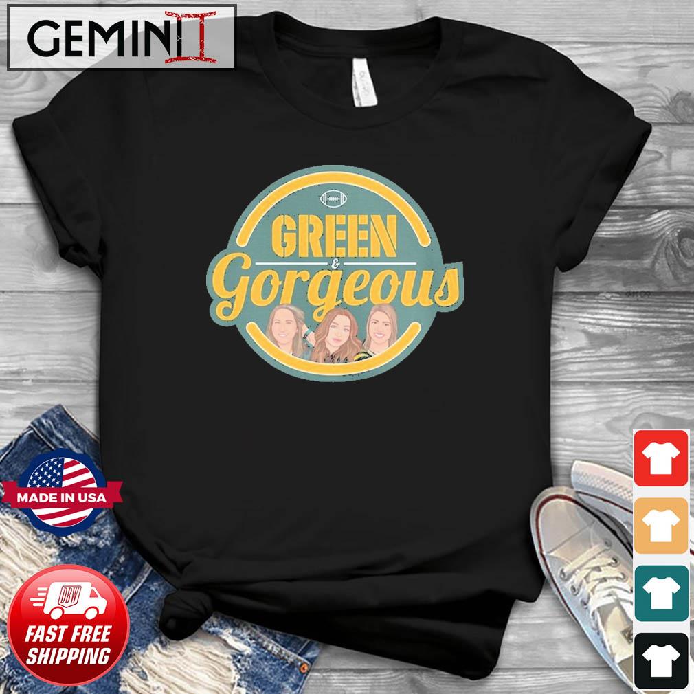 Green & Gorgeous Green Bay Packer Girls Shirt