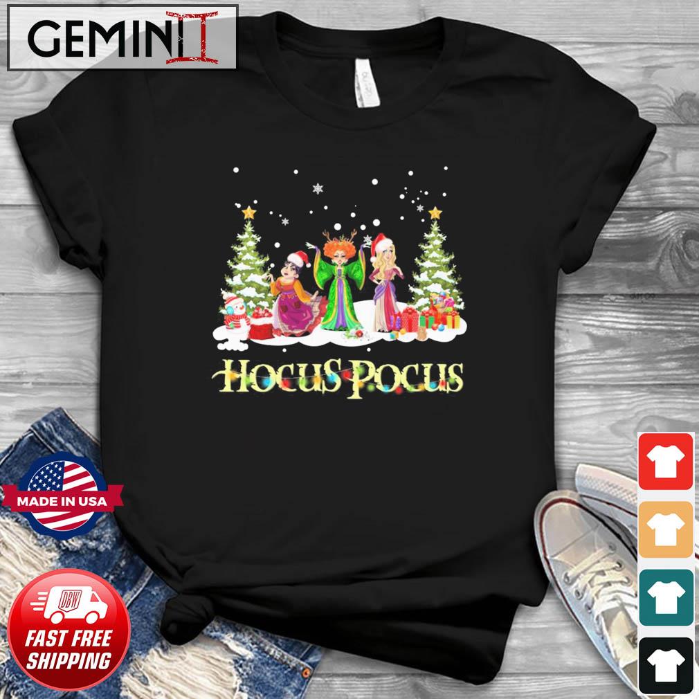 Hocus Pocus Dancing Merry Christmas Shirt