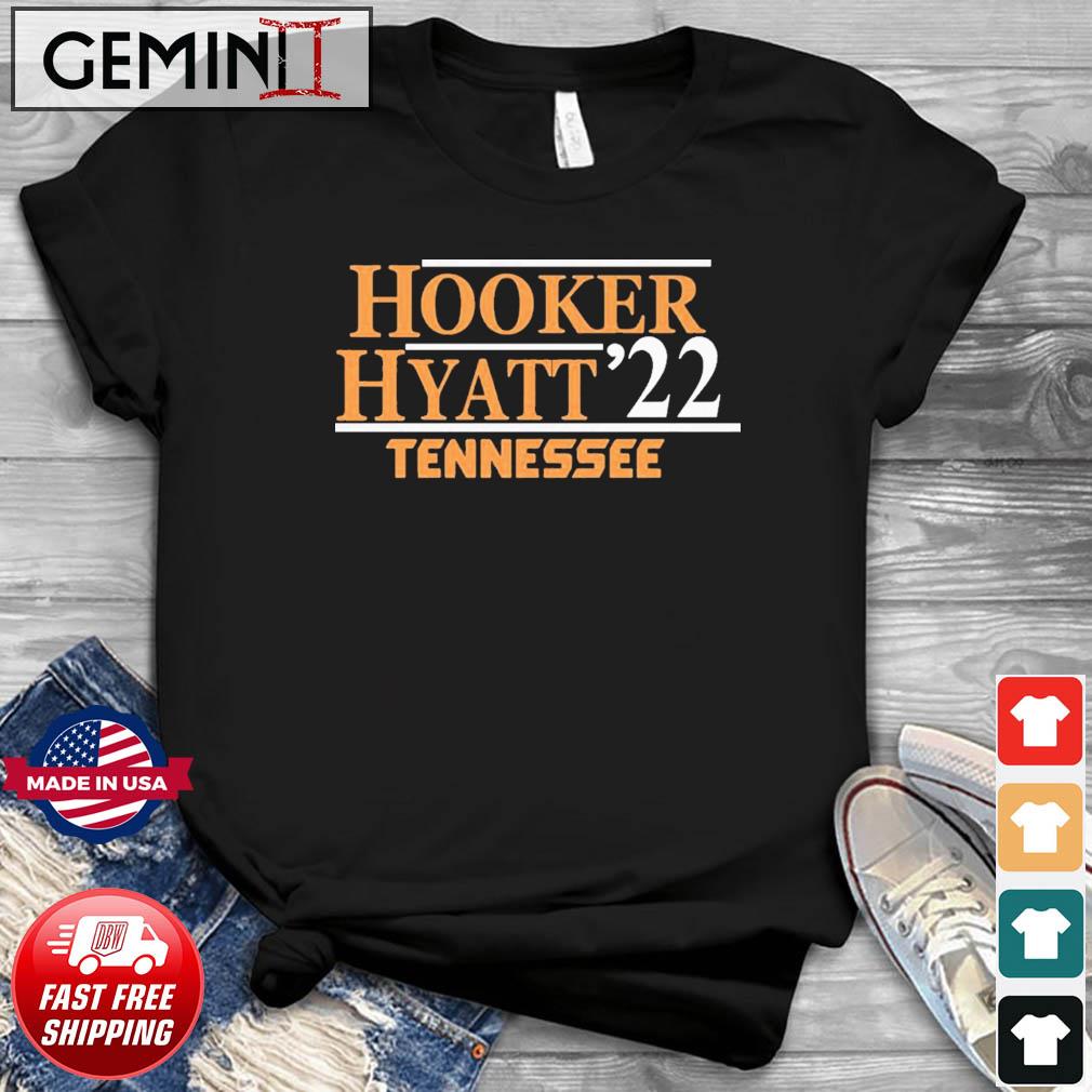 Hooker And Hyatt '22 Tennessee Volunteers Shirt
