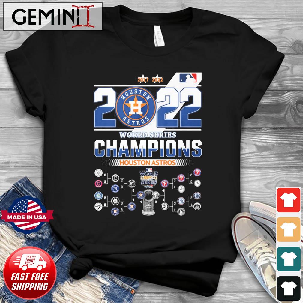 Houston Astros 2022 World Series Champions Bracket Shirt