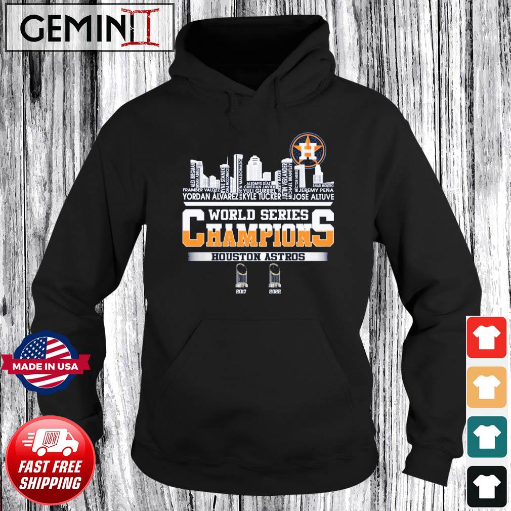 Team Houston Astros World Series Champions 2022 shirt, hoodie