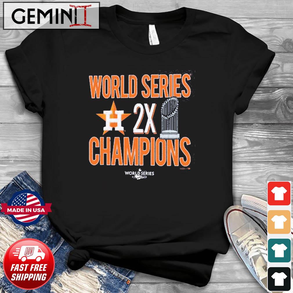 Houston Astros Two-Time World Series Champions Shirt, hoodie, sweater, long  sleeve and tank top