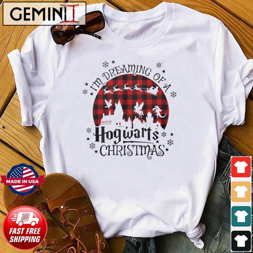 I'm Dreaming Of A Hogwarts Plaid Christmas Shirt
