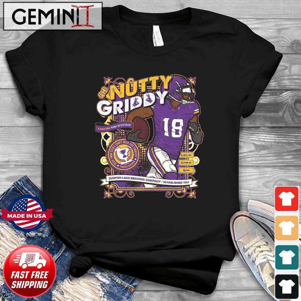 18 Justin Jefferson Griddy shirt, hoodie, sweater, long sleeve and tank top