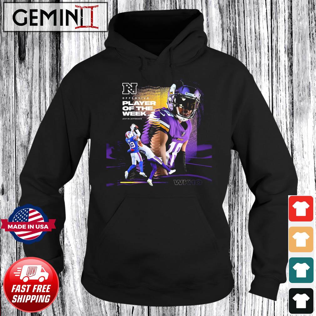 Justin Jefferson Minnesota Vikings Youth Play Action Graphic shirt, hoodie,  sweater, long sleeve and tank top