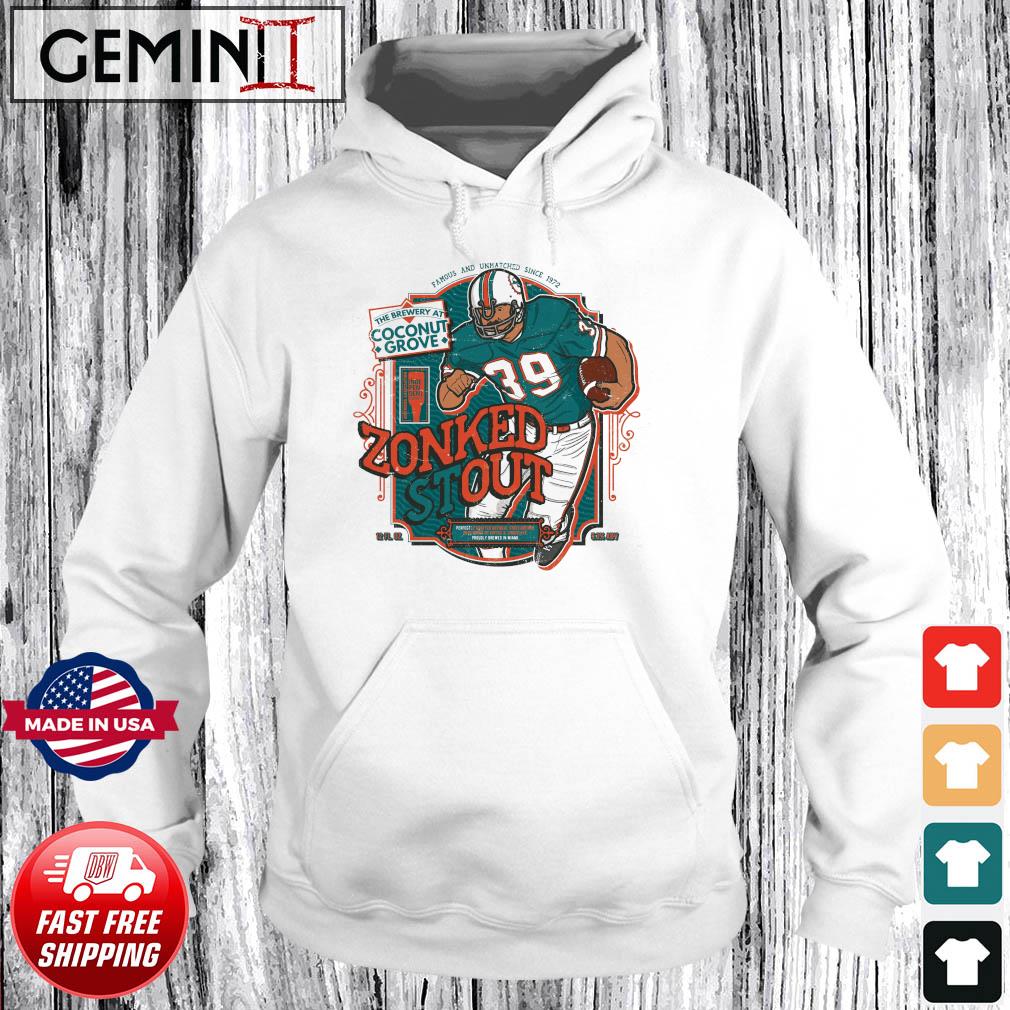 Miami Dolphins Larry Csonka Zonked Stout Shirt