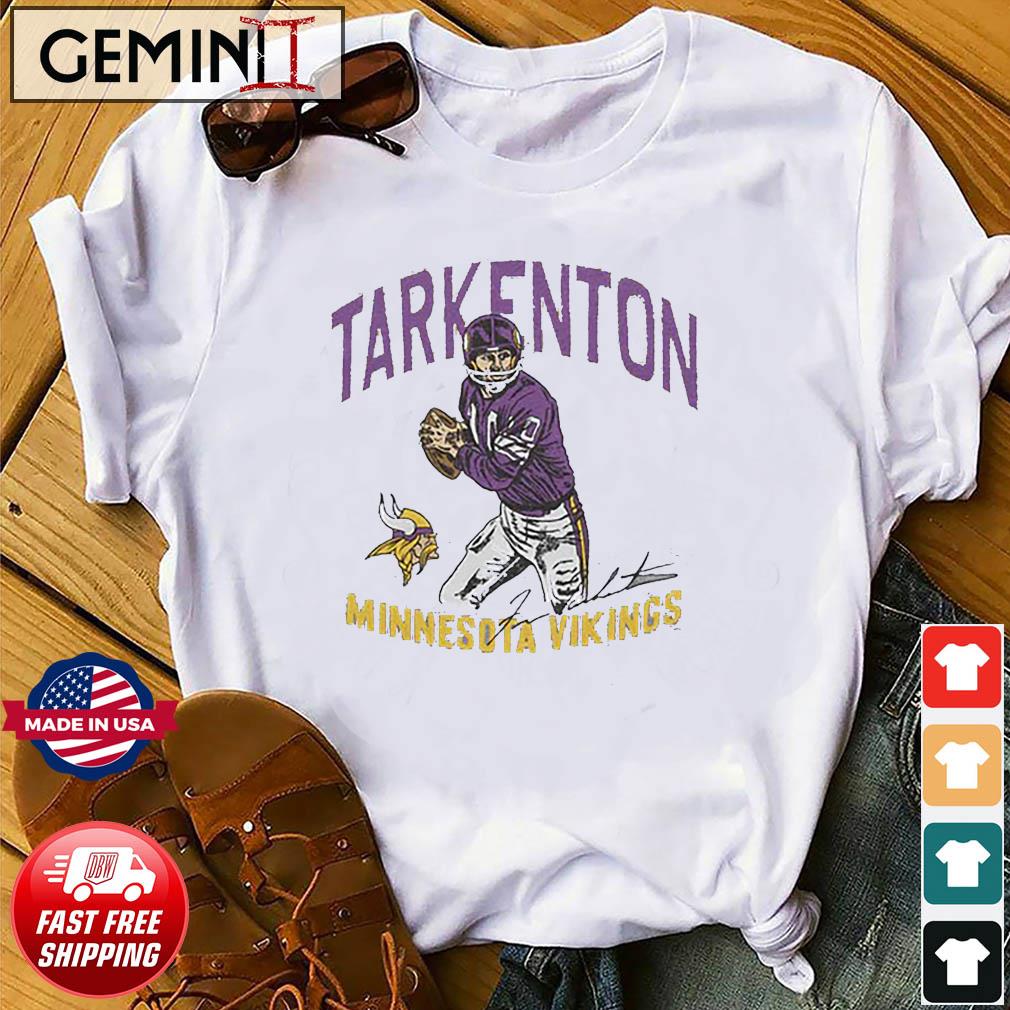 Minnesota Vikings Fran Tarkenton Signature shirt