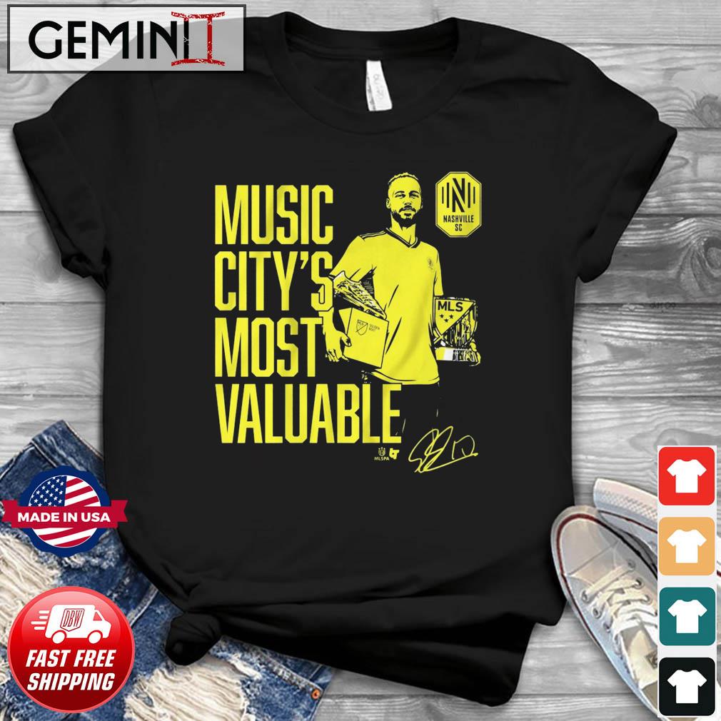 Nashville Sc Hany Mukhtar Music City's Most Valuable Shirt