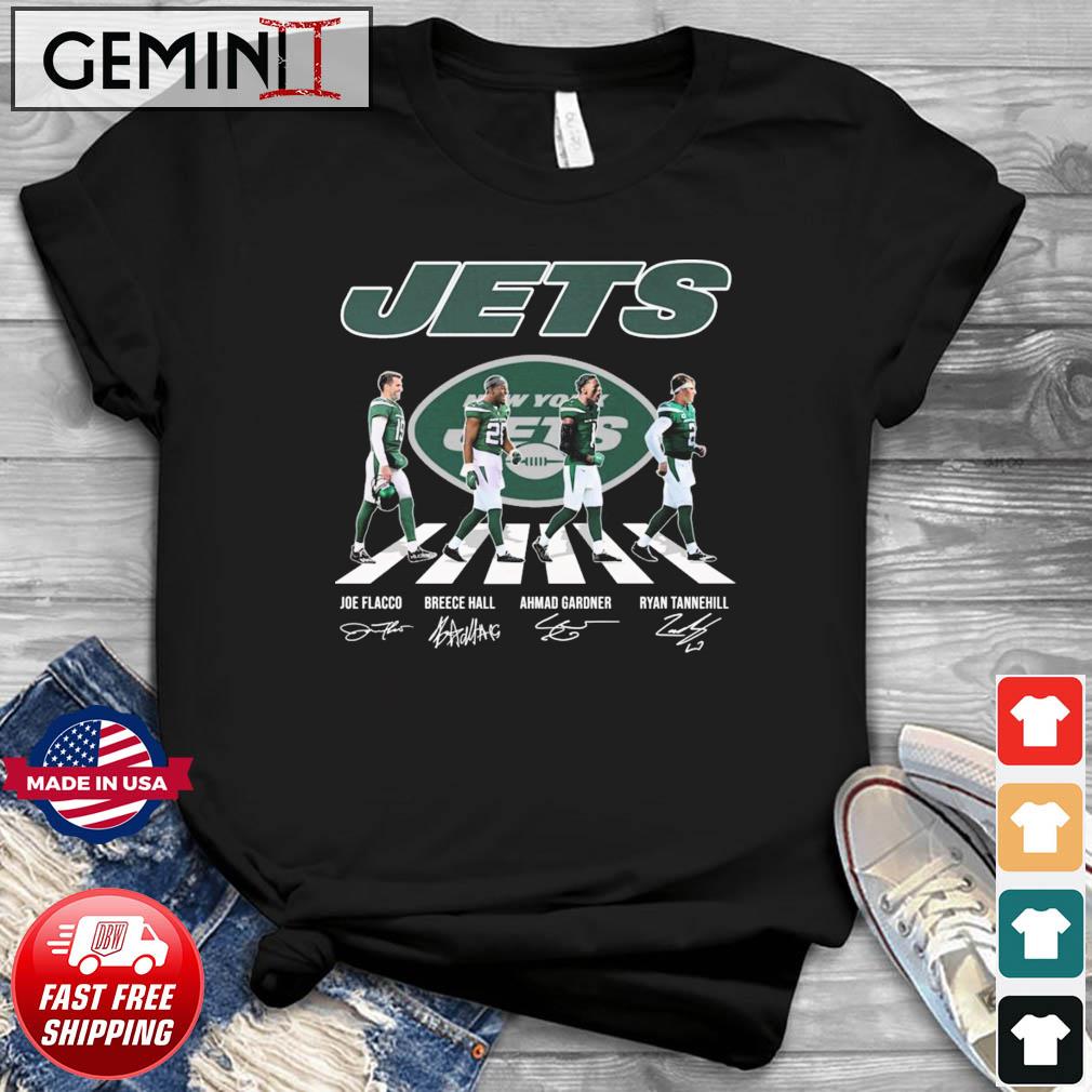 New York Jets Team Abbey Road Signatures Shirt